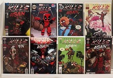 8 DEADPOOL KILLS THE MARVEL UNIVERSE AGAIN #1-5 COMPLETE SET + VARIANTS 2017 NM- picture
