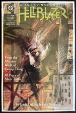 John Constantine Hellblazer #1 1st Print 1988 DC Comic Raw Key VF Range picture