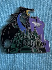 Disney WDW Storybook Night Maleficent Dragon Tower of Terror Haunted Mansion Pin picture