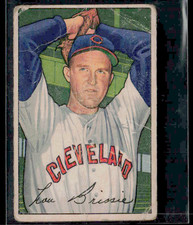 ⚾ 1952 Bowman Lou Brissie #79 Cleveland Indians Vintage 🔥 picture