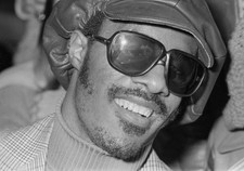 American singer songwriter musician Stevie Wonder UK 25th January - Old Photo picture