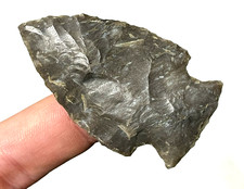 EXCEPTIONAL OHIO HOPEWELL POINT ARROWHEAD AUTHENTIC INDIAN ARTIFACT BG picture