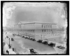 Photo:Chicago Illinois Art Institute of Chicago 1910s Building Automobiles picture