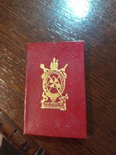 1923 Life Member Order Temple Preceptory of St. Mungo  Freemasonry masonic/996 picture