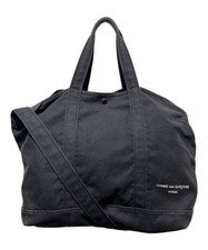 COMME des GARCONS HOMME Cotton Canvas Garment-Washed Tote Bag USED Made in Japan picture