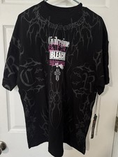 Civilregime x Bleach Anime & Manga Animation Graphic T-Shirt Black Size S picture