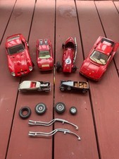 6 Vintage Diecast Cars - Bburago Ferrari 250 GTO 512 BB Polistil Solido As-Is picture