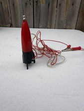 Vintage 1950s Rocket A-1 Tiny Germanium Radio Space Age Toy picture