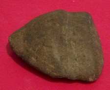 Native American Stone Axe Head Wide Groove 4.25'X4.5