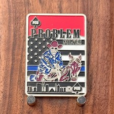 North Las Vegas PD PSU Problem Solver Rectangular Challenge Coin  W#17 picture