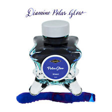Diamine Inkvent Blue Edition Sheen Bottled Ink in Polar Glow - 50 mL NEW picture