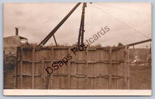 K69/ Fort Plain New York RPPC Postcard c1910 Dredge Crane Steam 518 picture