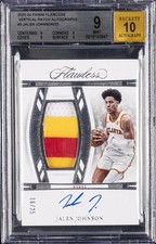 2023-24 PANINI FLAWLESS #3 JALEN JOHNSON BGS 9 picture