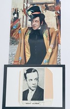 Robert Helpmann Australian Dancer 1909 - 1986 Original 10 x 8 Signature Piece picture