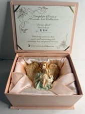 96 SERAPHIM 'HOPE ETERNAL' ANGEL Heaven Sent Series Ornament Roman Box COA 78058 picture