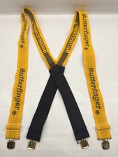 Vintage Nestle Butterfinger Candy Bar Promotional Suspenders RARE picture