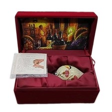 Ne Qwa Wine Stopper Gifts of Love, Bird Glass Artist Susan Winget picture