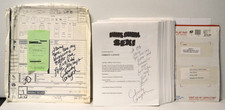 Christy Canyon Autographed 347 Page Autobiography Copy & Order Envelope w/COA CR picture