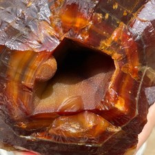 5.7LB Natural Banded Agate geode Quartz Crystal Rough mineral specimens Healing picture