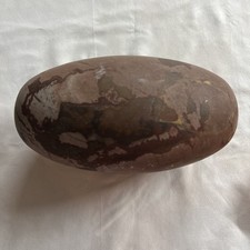 RARE 18.5LB Narmada Shiva Lingam Stone 10.5”x6”x6” not pollished  picture