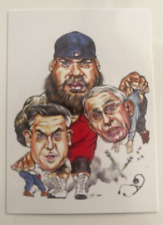 TYRUS & GREG GUTFELD & ANTHONY FAUCI Crazy Caricatures Base #9 picture