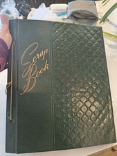 Vintage Scrapbook Full 1950's CA Love Story FULL letters, cards, announcements  picture