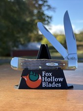 Case XX 2026 Tin Roof Corn Cob Jig Bone 6254 SS Trapper Knife picture