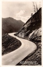 1930s Old Fort NC US 70 CLINE Blue Ridge Mtns. RPPC Photo Postcard COPY picture