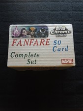 2026 Topps Chrome Marvel Fanfare 50 Card Complete Set picture