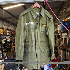 1958 US Army M-1951 M51 Field Coat OG-107 Regular Medium Dated Field Jacket picture