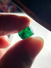 3.20Ct Mindblowing Rough Swat Emerald Natural No Oil Facet Grade Quality From @S picture