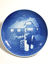 Vtg Bing Grondahl Copenhagen Porcelain Christmas Plate 