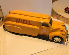 American Classic ERTL Yellow Shell Tanker Diecast Bank 9 1/4
