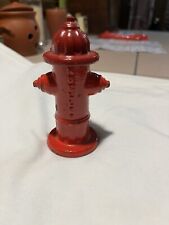 Vintage MUELLER MINIATURE FIRE HYDRANT  ADVERTISING PAPERWEIGHT CAST IRON picture