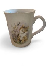 Vintage 1980s Kitty Cat mug Made in Japan Nostalgic picture