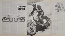 1974 Can Am 125 175 Preview with specs 4p Motorcycle Article picture