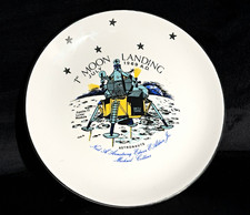 Salisbury Apollo 11 Moon Landing July 1969 Collector Plate Bone China England picture