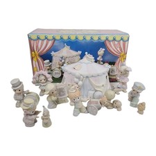 🚨 Precious Moments 604070 Sammy’s Circus 9-Piece Set 1993 Figurines Retired picture