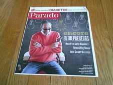 2014 Entrepreneurs Article Newspaper Parade Magazine TINY interview Taylor Swift picture