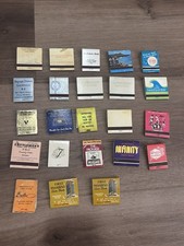 Lot of 23 Vintage West Coast Matchbooks Hawaii Texas California Hotels picture