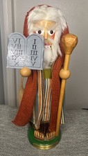 Vtg STEINBACH MOSES & 10 Commandments NUTCRACKER 340 17”  Germany  picture