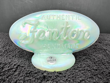 Fenton Sea Mist Green Logo Dealer Sign - 9499 P2 Sticker picture