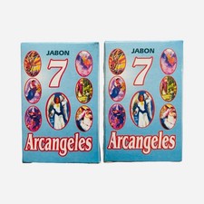 2 PACK- 7 Arcangeles Jabon - 7 Archangels Spiritual Soap. San Miguel San Rafael picture