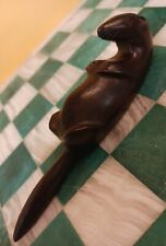 Wooden Sea Otter Figurine 6