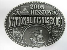  National Finals Rodeo Hesston 2005 NFR Adult Cowboy Buckle Wrangler New  picture