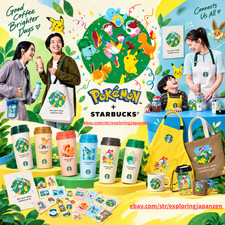 PSL : Pokemon + STARBUCKS Japan 2026 Collaboration Limited Goods New Hot Gift picture
