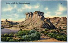 Postcard - Castle Butte in the Montana Badlands, USA picture