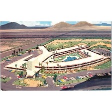 1960s Hotel Valley Ho Scottsdale AZ Aerial View Vintage Postcard PE2 picture