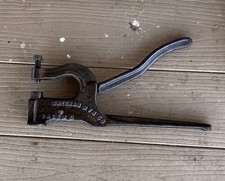 Vintage Sheehan MFG cast iron rivet leather punch picture