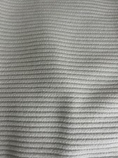 PEACOCK ALLEY 100% EGYPTIAN COTTON RIBBED BLANKET NICE 81x78” picture